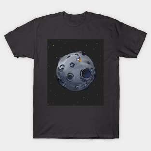 camping on the moon T-Shirt